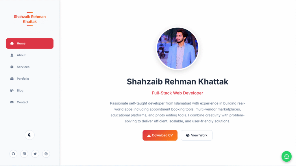 Build Your Personal Portfolio Website with Ease Portfolio Preview